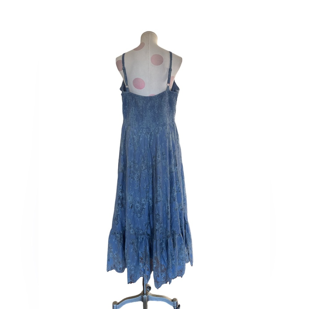 torrid Blue Floral Lace Maxi Dress - Picture 8 of 10